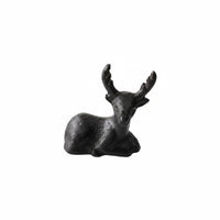 Gift Idea Cast Iron Feline Paperweight Stable Desk Accessory Hand-Polished for Students