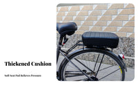 Soft and Comfortable Electric Bike Rear Seat Universal Fit Electric Bike Back Seat Shock Resistance for Children, Adults, Commuting, Outdoor
