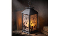 Halloween Lantern Gothic Lantern with Hanging Loop Lanterns Decorative Indoor for Party Hosts, Haunted House, Home Decor