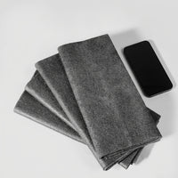 Fuzz and Streak Microfibre Cloth, Absorbent Cleaning Cloth for Glass and Mirrors, Reusable Multi-Surface Cleaning Cloths for Glass Panes