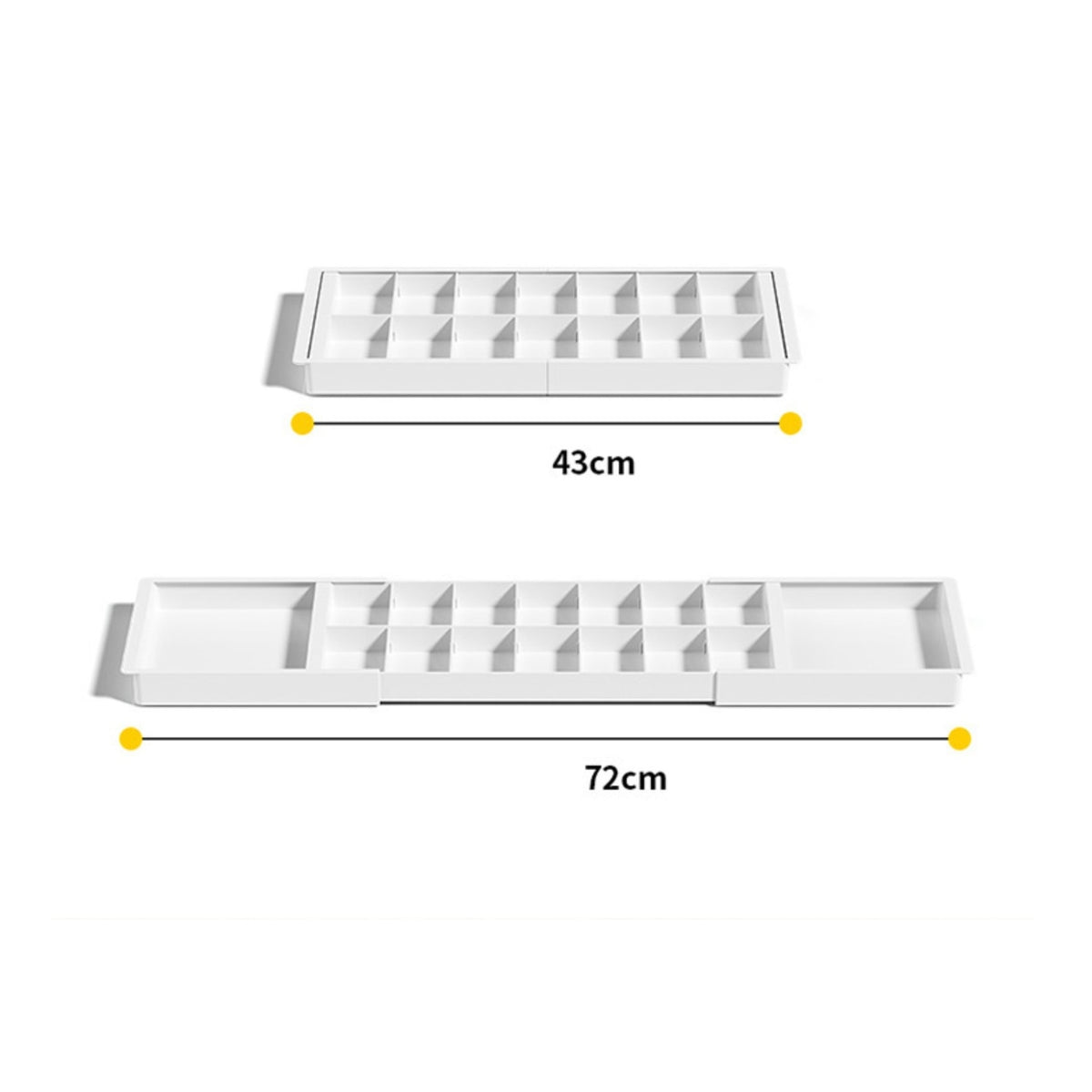 Expandable Drawer Organizer Extendable Drawer Organizer Sleek Adjustable Storage Tray for Office