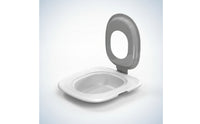 Cat Toilet Training Aid with Removable Tray Two-Layer Cat Toilet Training Device with Hinged Training Rim Pet Supplies Hygienic