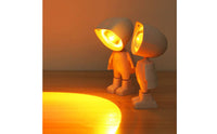 Stepless Brightness Astronaut Projection Lamp Tap Control Sunset Projection Lamp 360-Degree Rotation Astronaut Galaxy Lamp Warm Radiance for Bedside, Desktop, Photography