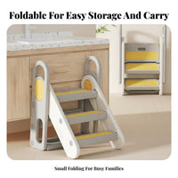 Convertible kids' Ladder Non-Slip Design Step-up Potty Coach Foldable for Boys