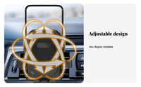 Automatic Clamping Weight-Activated Car Ph Single Mount 360° Rotation Air Vent Ph Single Holder Single-Handed Operation for Drivers