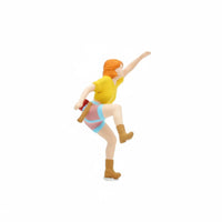 3 Pieces Micro Landscape 1:64 Rock Climber Figure Sand Table Rock Climber Figurine Miniature Scene Scene Mountain Climbing Model Person High Precision