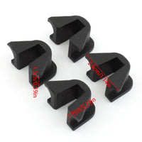 4 Pieces Variator Slider Black Variator Guide Block Shockproof Part for Drivetrain Repair