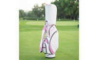 Golf Club Bag Waterproof Golf Stand Bag Leather for Golfers, Women, Practice Rounds