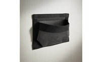 Mountable Self-Adhesive Mesh Pouch Black Boat Mesh Bag Rectangular Boat Storage Bag Easy to Install for Onboard
