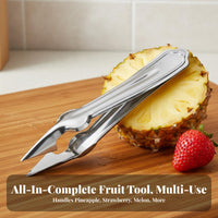Pineapple Pitted Area Remover Food Grade Pineapple Pitted Area Center R Strawberry Huller Multifunctional Fruit Remover Tongs