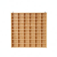 Toy Car Display Shelf Open-Face Toy Car Display Case Space-Saving Compartment Shelf for Hobby Room, Playroom, Bedroom