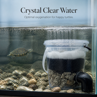Turtle Tank Low Water Level Internal Filter for Small Aquariums