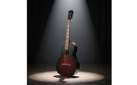 Glossy Acoustic Guitar with EQ 38-Inch Folk Acoustic Guitar Six-String Musical Instruments Player-Friendly for Accompaniment