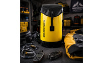 IPX6 PVC Mesh Rope Bag Padded Shoulder Straps Backpack Rope Bag Flap Closure Carry Pack Buckle Strap