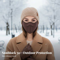Ocular Corner Protection Face Cover Warming Effect Windproof Cycling Face Cover Winter Accessory Breathable Elastic Fit for Men