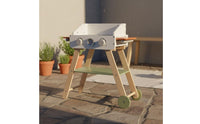 Wooden Barbecue Grill Toy Realistic Wooden Grill Toy