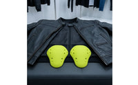 Contoured Motorcycle Shoulder Pads Vented Safety Protective Padding Inserts Perforated Motorcycle Protective Padding Pad Set Flexible for Motorcyclists, Riders, Riding Gear