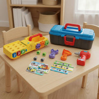 Interactive Learning Educational Kids Drill and Learn Develops Motor Skills Toy Construction Tools for Preschoolers