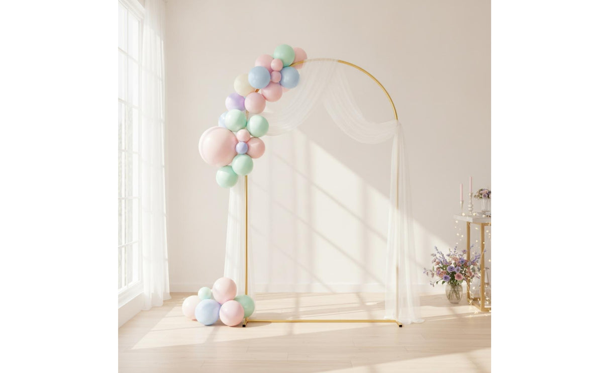Wedding Gilded Arch Moon Gate Arch Decorative Frame for Event Planners, Photographers, Photo Booths
