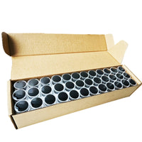 Round Gem Display Box Sturdy Construction Acrylic Bead Container Easy to Clean Foam Insert Box for Jewelry Collectors, Travel