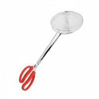 fishing Control Clamp with Net Stainless Steel Serrated fishing Grippers with Basket Non-Slip for Anglers