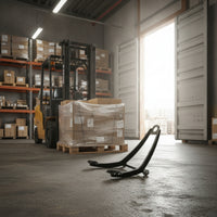 Container Unloading Drag Hook Triangular Drag Hook with Lifting Strap Anti-Slip for Warehouse Workers