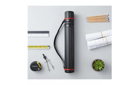 Expandable Drawing Tube Poster Tube Heavy Duty Portable Art Carrier for Designers, Fishermen, Outdoor, Travel