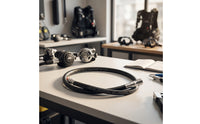 Scuba Inflation Hose 250 PSI Low Pressure Inflation Hose with Metal Fittings Flexible for Divers
