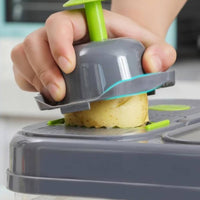 Multifunction Vegetable Cutter Hand Guard Manual Vegetable Cutter Compact Food Prep Gear