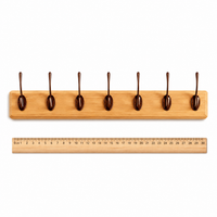 Wooden Wall Hooks, Hat Hangers, Wall Hangers, Entryway Storage, Coat Hangers, Minimalist Style