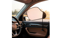 Heat Insulation Car Side Window Sunshade Protection Adjustable Sun Blocker Foldable Design Computer Monitor Glare Screen for Passengers