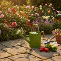 Metal Watering Pot Removable Sprinkler Head Garden Watering Can Easy Refilling for Balcony