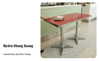 Single-Sided Booth Seat Hong Kong design Upholstered Two-Seater Bench Easy to Clean dense Foam for Business Owners, Cafes