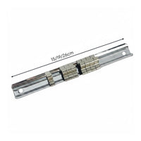Socket Storage Rack Portable Plastic Socket Rail Wall Mountable for Mechanics
