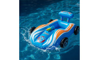 Racing-Style Pool Buoyant with Water Leak Resistant Inflatable Car Buoyant Thickened Inflatable Seated Toy with Water Easy to Inflate for Children
