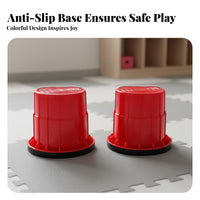 Non-Slip Container Stilts Sensory Integration Walking Cup Stilts Indoor Play for Children, Preschoolers, Kindergarten, Playroom, Playground