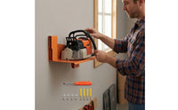 Timber Sawing Tool Wall Mount Scratch-Resistant Timber Sawing Tool Rack