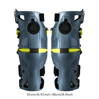 Motorcycle Knee Protector Contoured Motorcycle Knee Guard Ventilated Guarding Gear