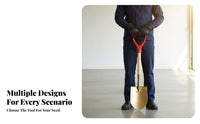 Heavy Duty Firefighting Sand Shovel Long-Lasting Fire Shovel Sturdy Portable Digging Tool Multipurpose for Safety Officers, Property Managers, Warehouses, Factories, Public Buildings, Snow Removal