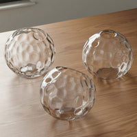Double Opening Lamp Globe Traditional Style Frosted Glass Globe Shade Easy Installation Opaque Glass Ball Lampshade for Living Room, Kitchen, Lavatory