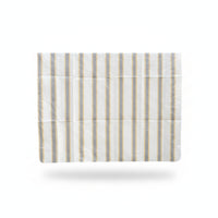 Striped Border Quilt Drying Cover Tie Cords Balcony Drying Cloth