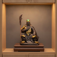 Guan Yu Figurine Traditional Warrior Figurine Decorative for Desk