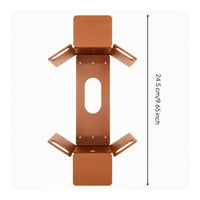 Detachable Hose Rack Oval Cutout Outdoor Storage Heavy Duty