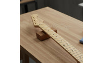 Matte Finish ST-Style Type Guitar Neck Adjustable Support Rod 22 Fret Maple Neck for Luthiers