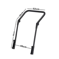 Adjustable Angle Detachable Wagon Handle Anti-Slip Grip Wagon Push Bar for Camping, Outdoor