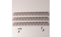 Molded Openings Conductive Rubber Strip Narrow Bar Conductive Keyboard Strip