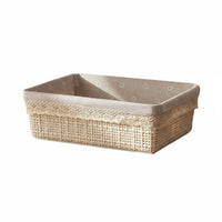 Woven Organizer basket adaptable Handled Storage basket accessible-top Top Design for Adults