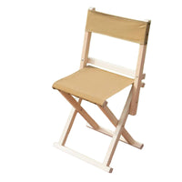 Foldable Design Foldable Wooden Stool with rearrest sturdy Wood Frame Foldable Travel Chair Space-Saving Portable Seating Lightweight for Anglers, Families, Fishing, Camping, outdoor meals, rearyard