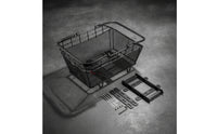Rear Bike Basket with Handle Sturdy Rear Cycle Basket with Handle Portable for Commuting