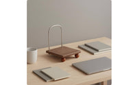Space-Saving Desktop Bookshelf Multi-Use Book Magazine Organizer Compact for Study